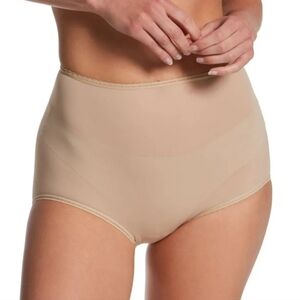 Bali Tan Skimp Skamp Brief no-show design full front and back coverage underwear